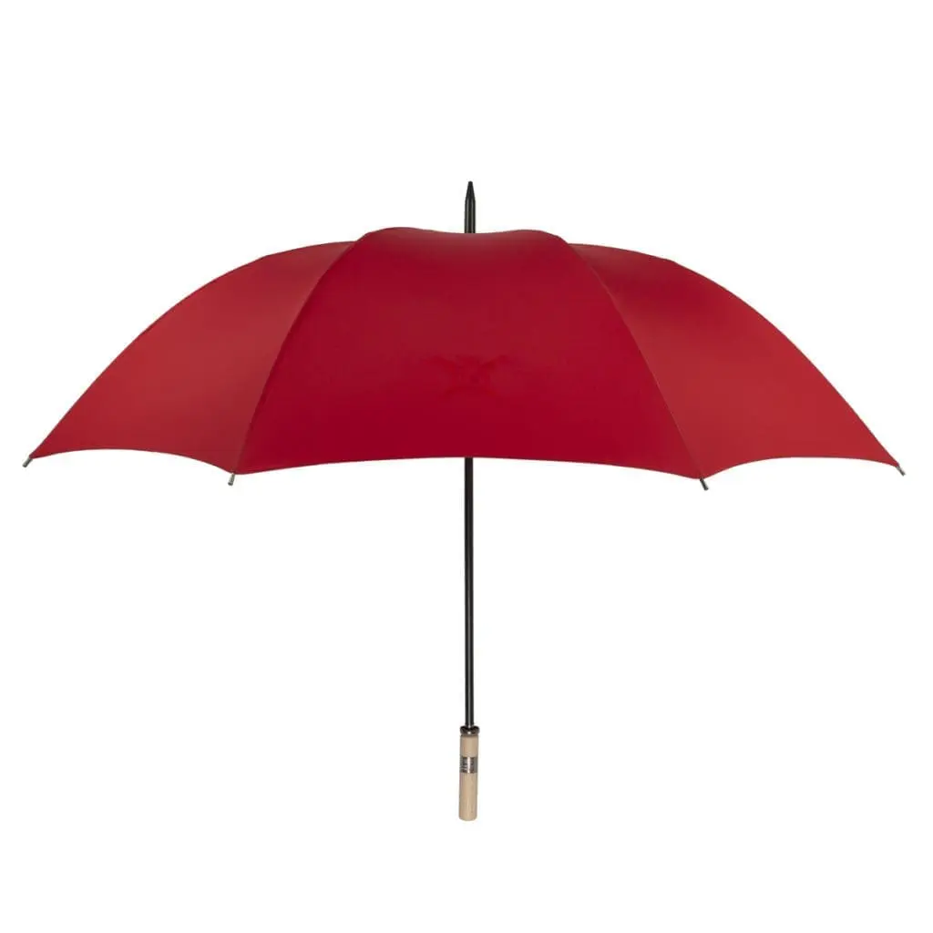 Parapluie de Cherbourg Golf sport rouge élégant, haut de gamme et solide