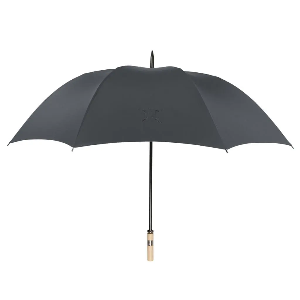 Parapluie de Cherbourg Golf sport anthracite élégant, haut de gamme et solide