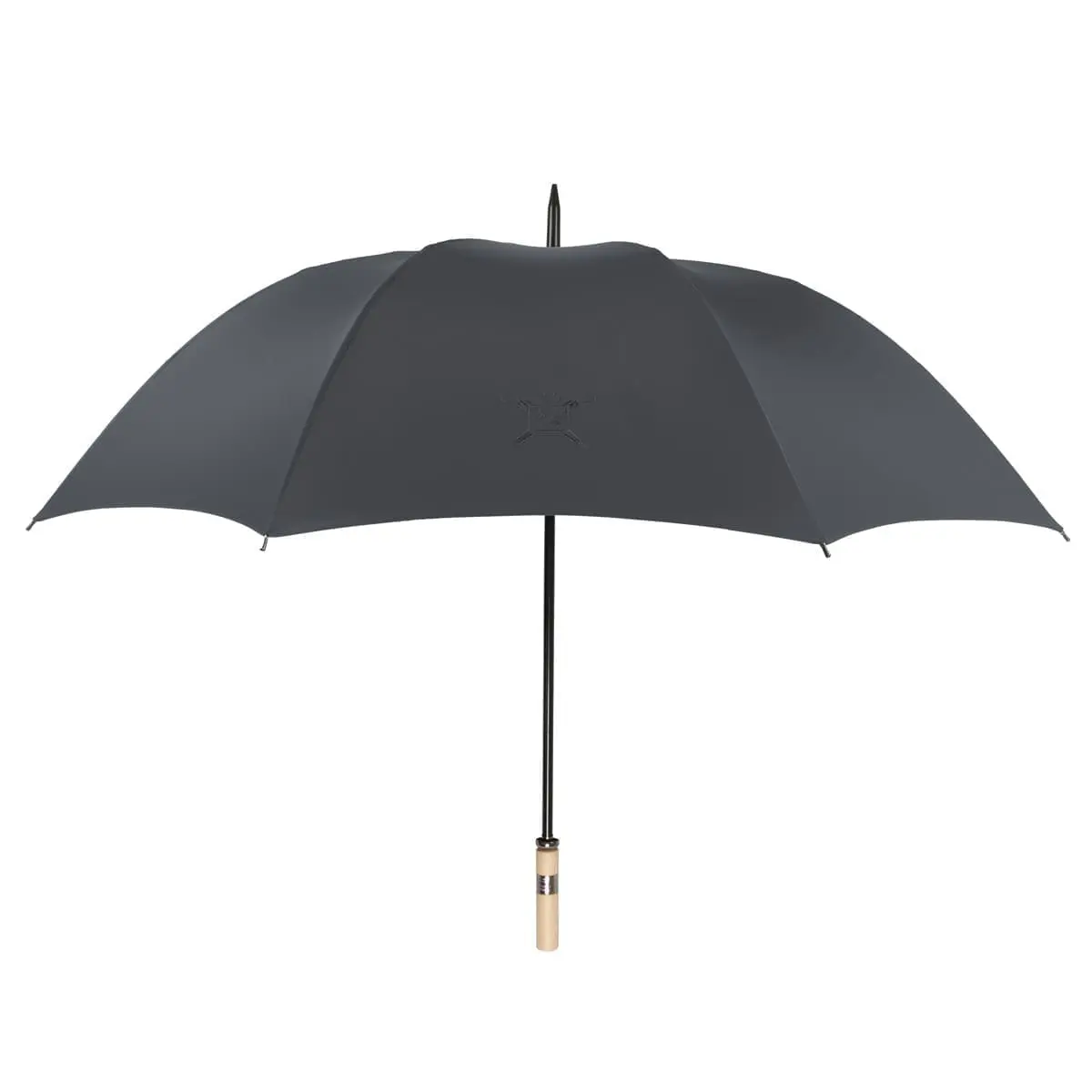 Parapluie de Cherbourg Golf sport anthracite élégant, haut de gamme et solide
