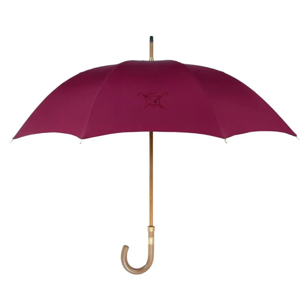 Parapluie de Cherbourg Milady bordeaux pour femme élégante et raffinée