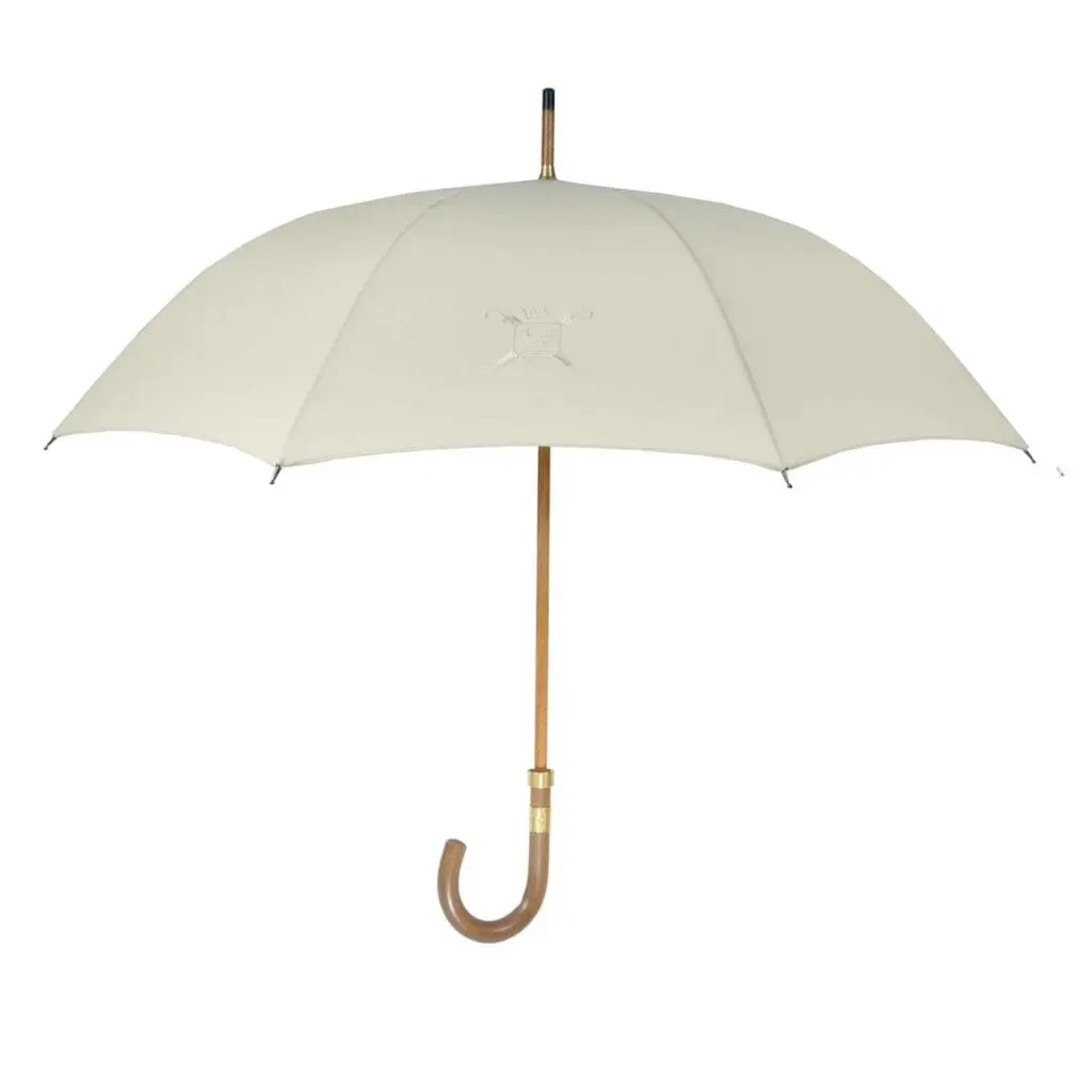Parapluie de Cherbourg Milady ecru pour femme élégante et raffinée