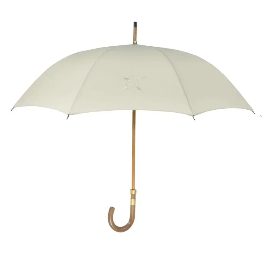 Parapluie de Cherbourg Milady ecru pour femme élégante et raffinée