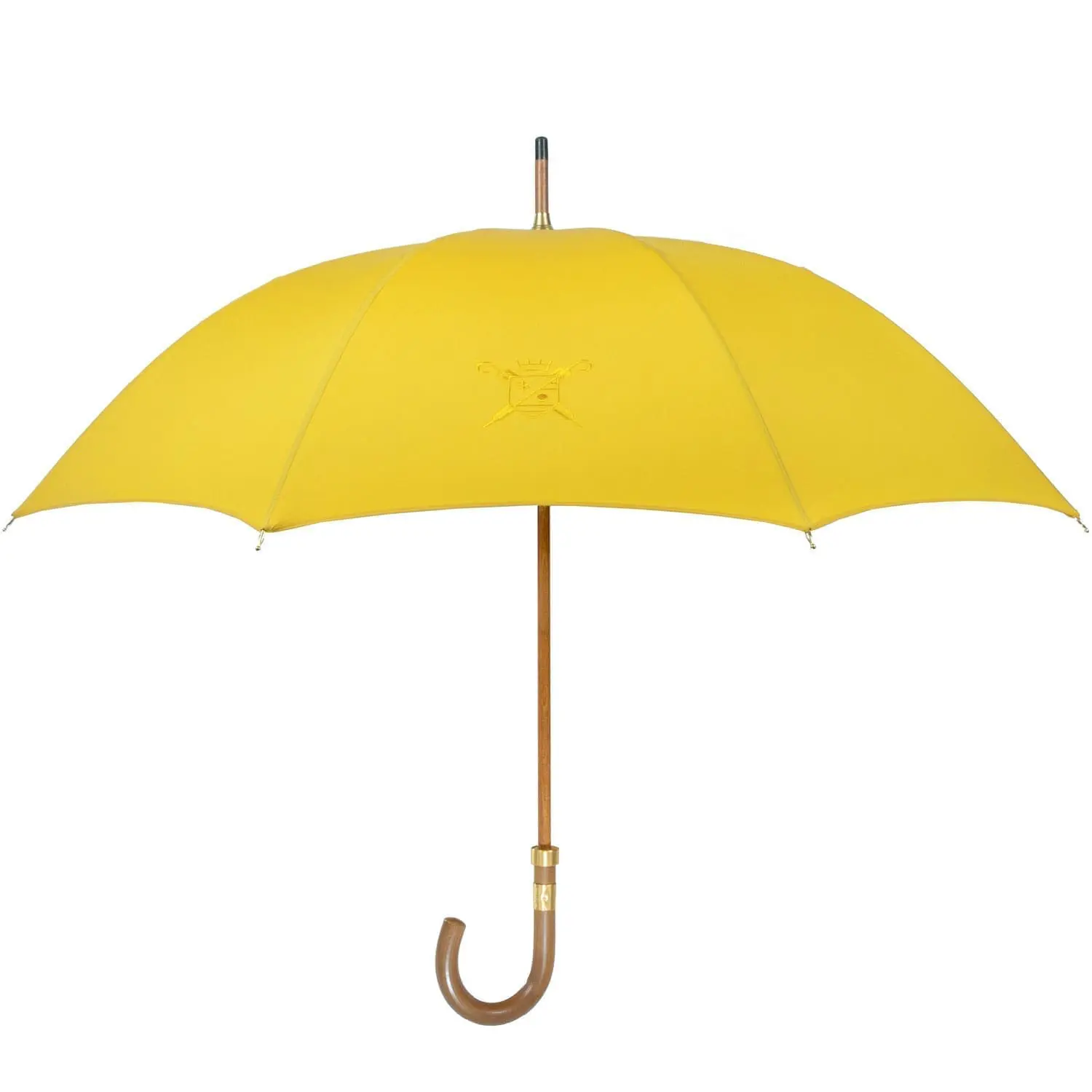Parapluie de Cherbourg féminin Milady jaune Parapluie de Cherbourg Milady jaune pour femme élégante et raffinée