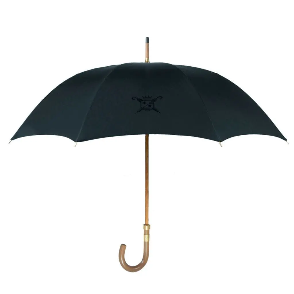 Parapluie de Cherbourg Milady noir pour femme élégante et raffinée