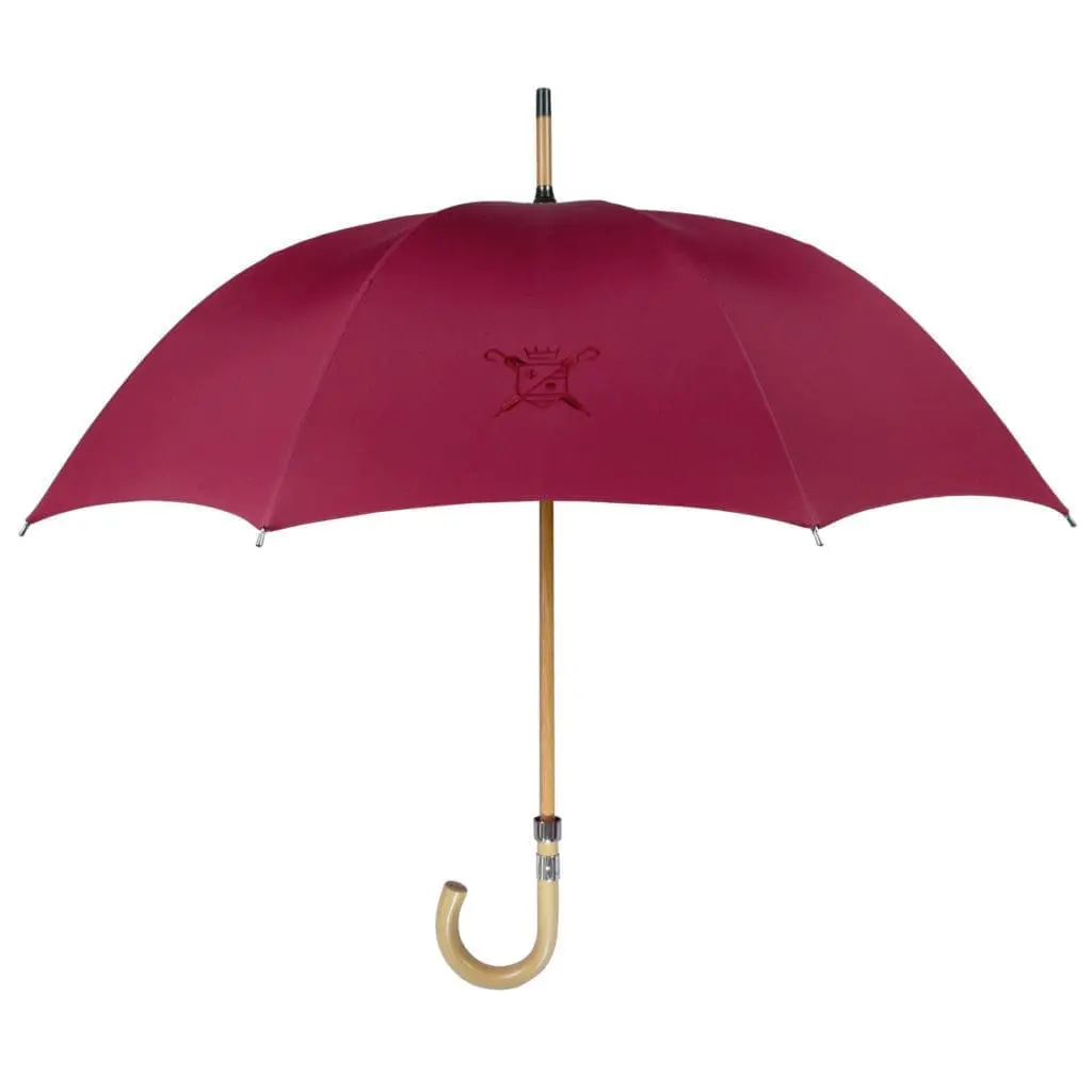 Parapluie de Cherbourg Milord bordeaux pour homme élégant et raffiné