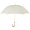 Parapluie de Cherbourg Milord ecru pour homme élégant et raffiné