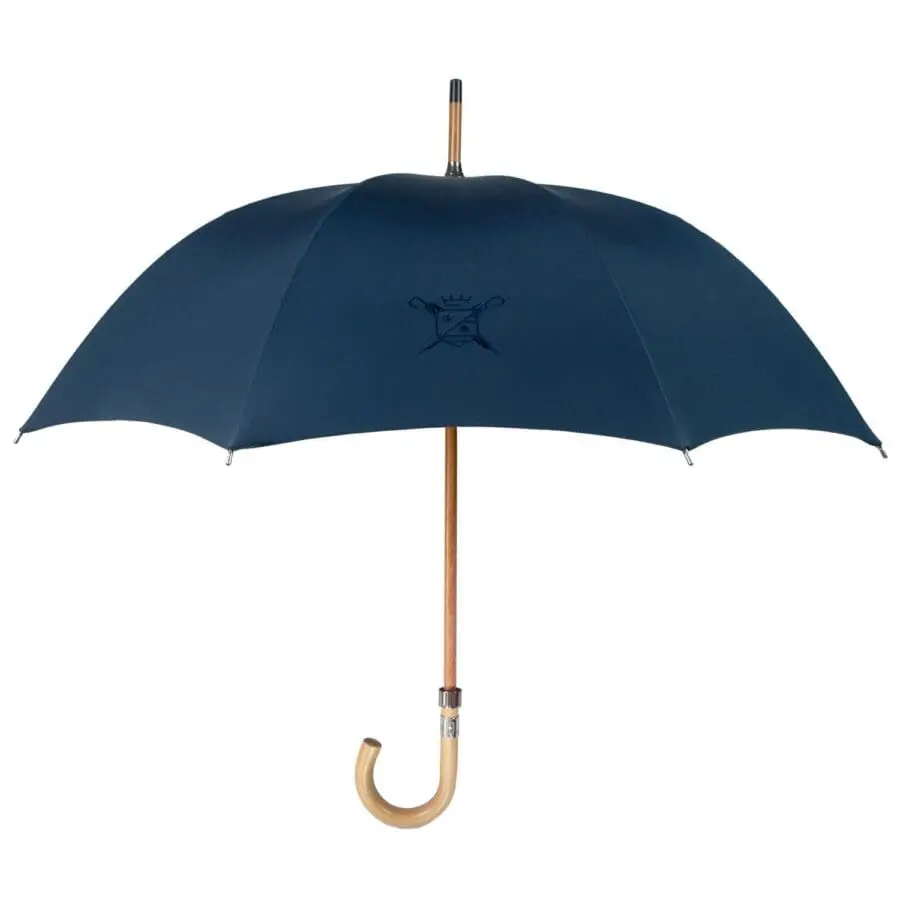 Parapluie de Cherbourg Milord marine pour homme élégant et raffiné