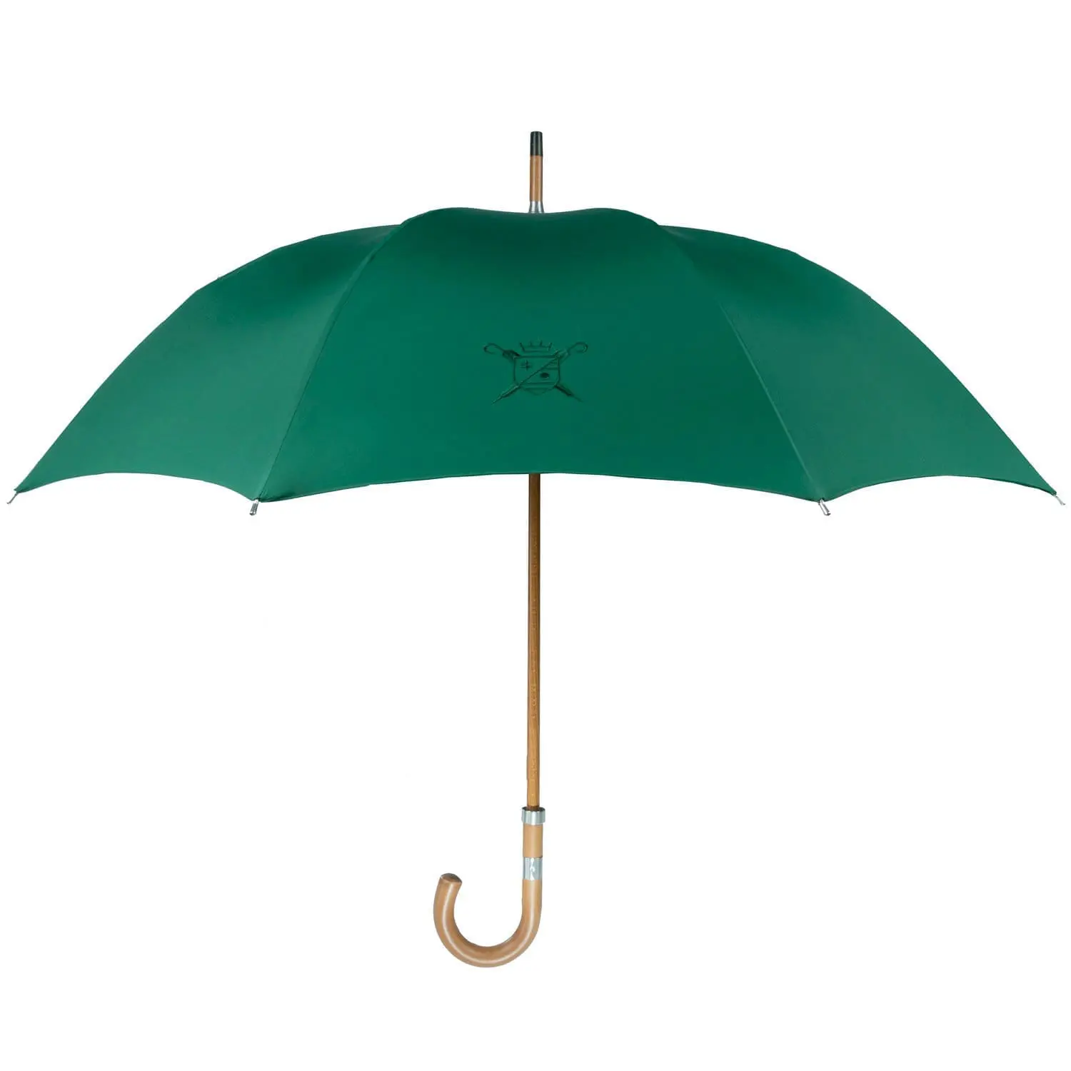 model pebroque open green English curved handle