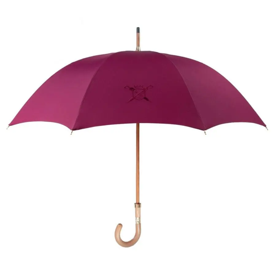 Le Ville Open Curved Handle Maple Burgundy