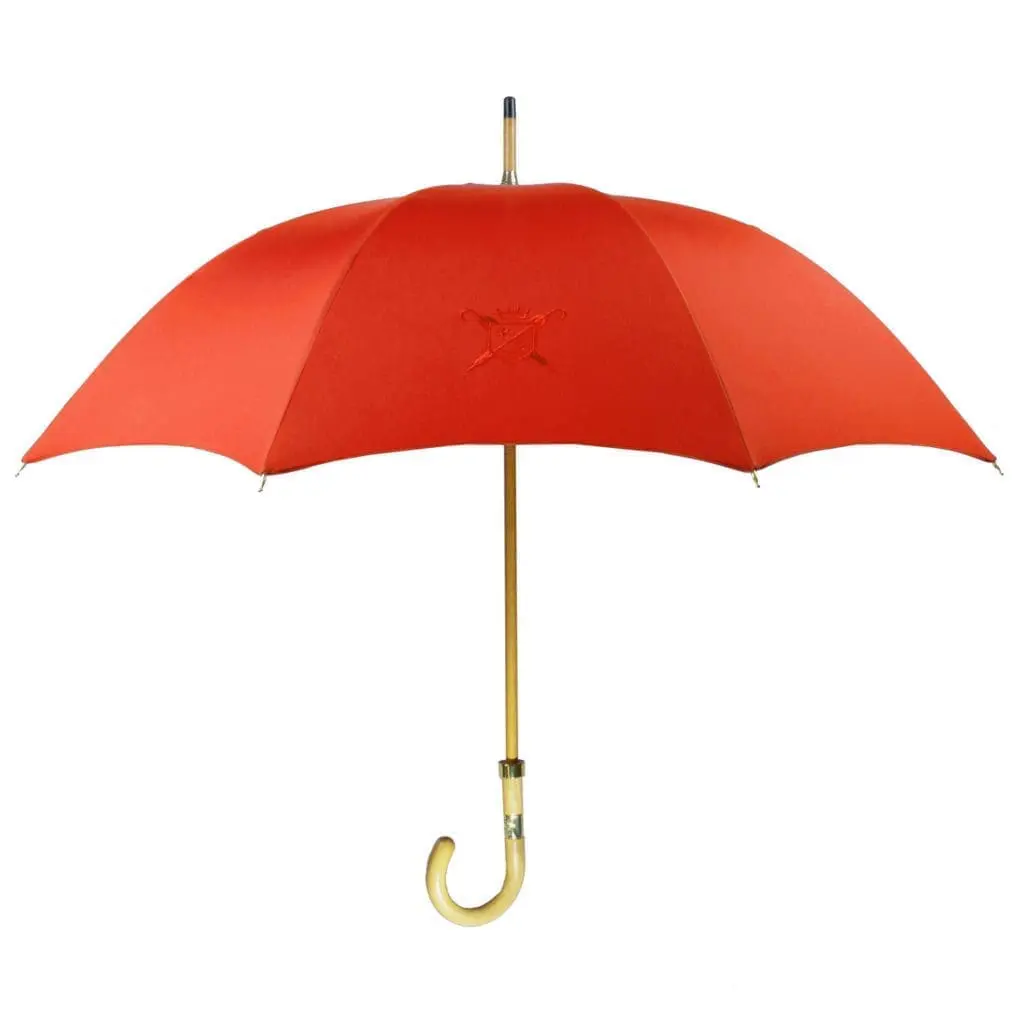 Le Ville ouvert poignée courbe érable rouge