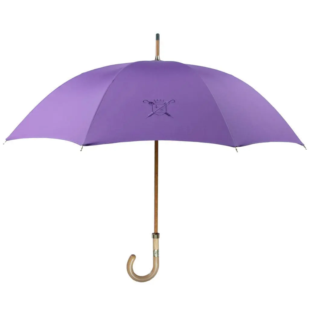 Le Ville ouvert poignée courbe érable violet