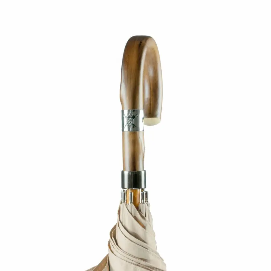 Men&#39;s model Le Milord Beige chestnut handle