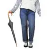 Parapluie Canne Ville Anthracite