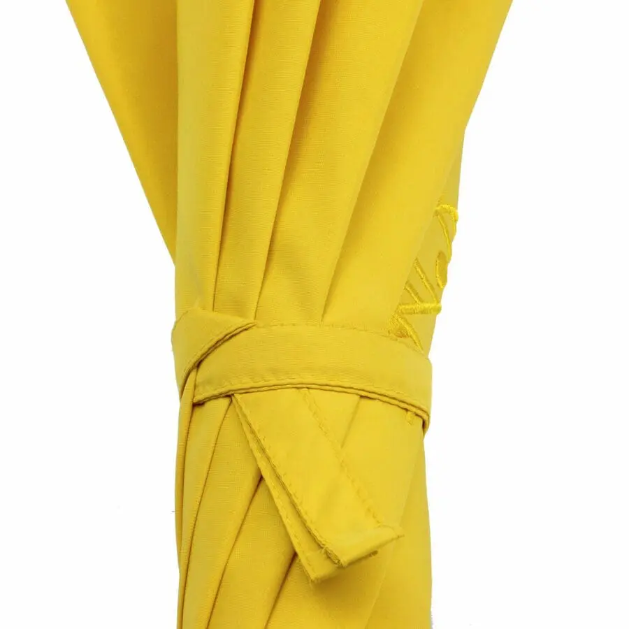 yellow umbrella closure