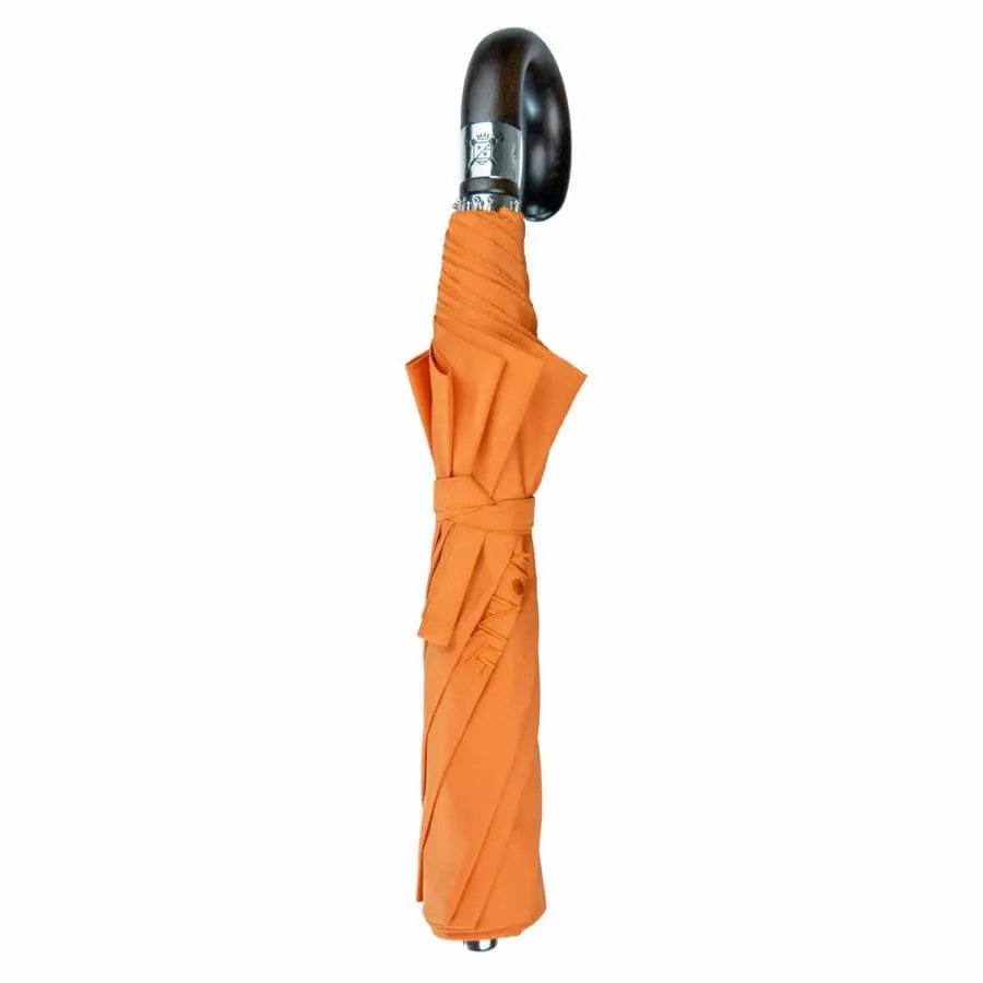 Le Voyageur closed curved handle Orange