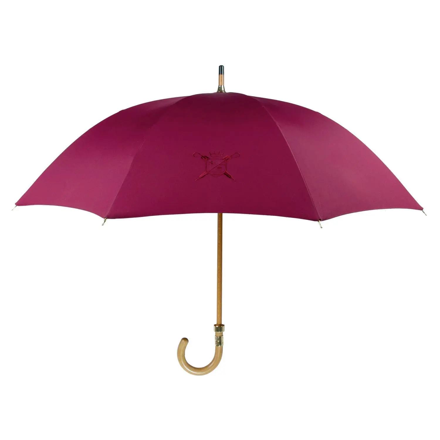 Le Demoiselle ouvert poignée courbe érable bordeaux