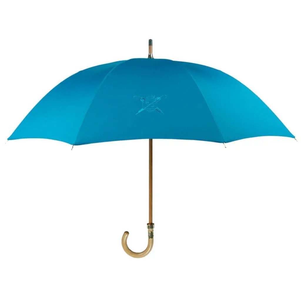 Le Demoiselle ouvert poignée courbe érable cobalt