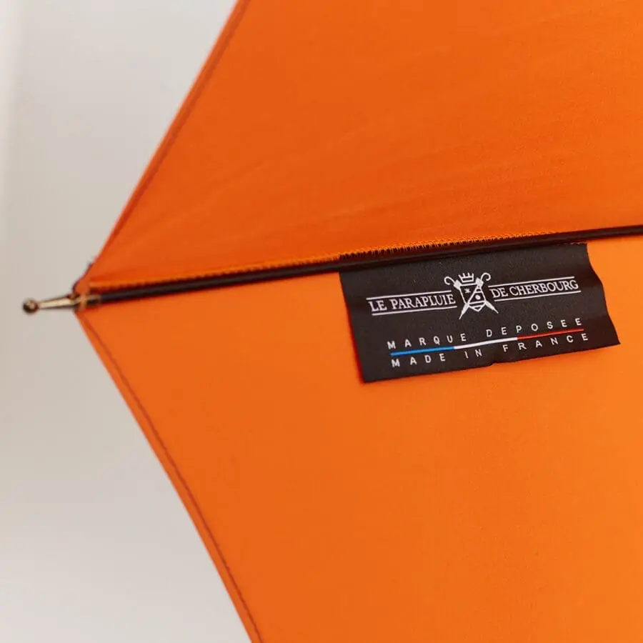 griffe parapluie orange