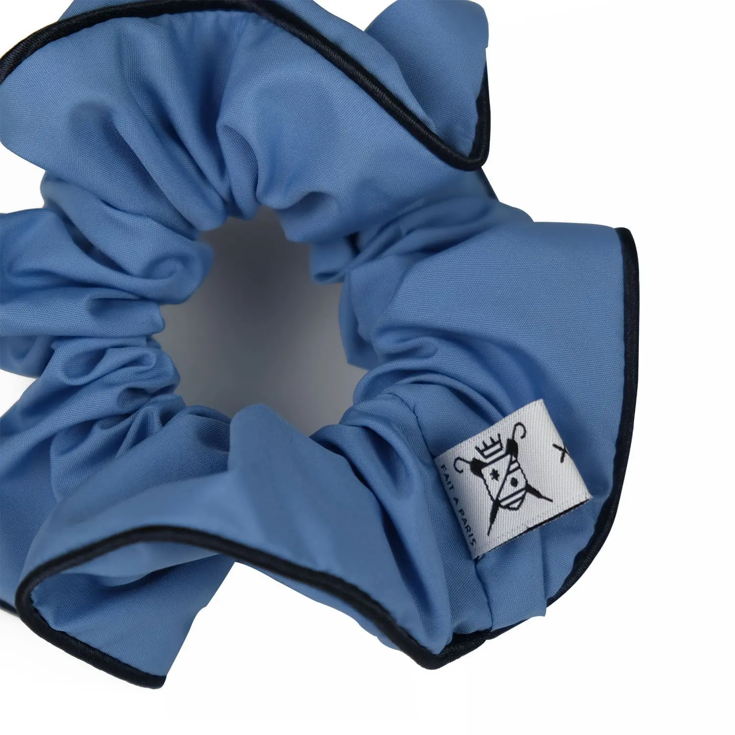 chouchou-upcyclé-ciel-Le Parapluie de Cherbourg-Atelier Boivin Paris