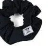 Upcycled scrunchie - Marine -Le Parapluie de Cherbourg- Atelier Boivin Paris