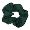 Upcycled green scrunchie Le Parapluie de Cherbourg in collaboration with Atelier Boivin Paris