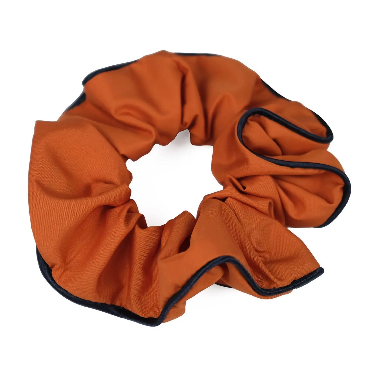 chouchou-upcyclé-orange-Le Parapluie de Cherbourg-Atelier Boivin Paris