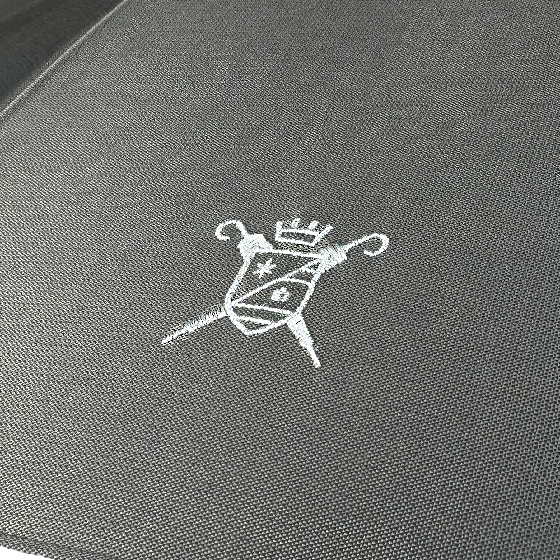 Logo on Rock Canvas