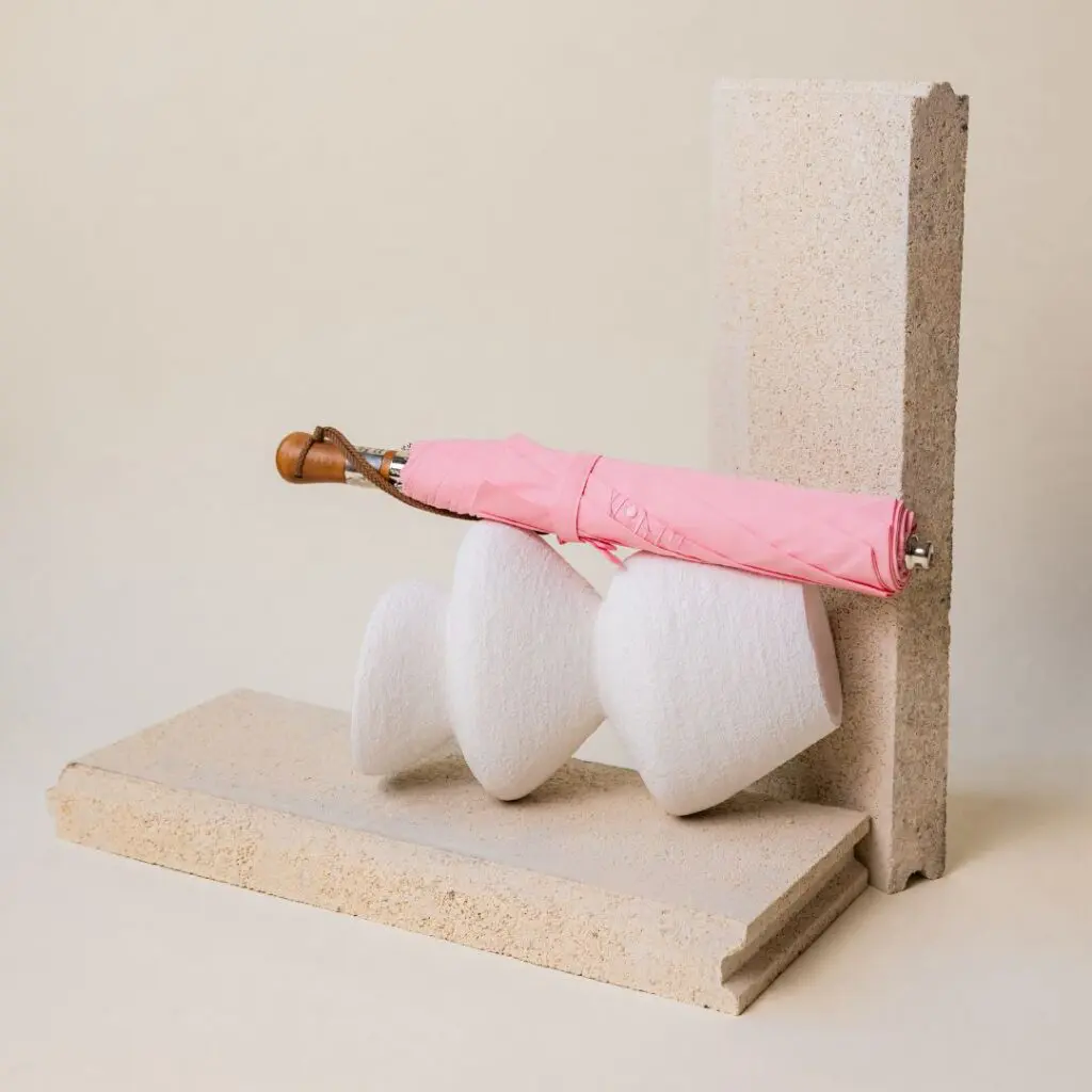 Parapluie Pliable Rose Femme Voyageur