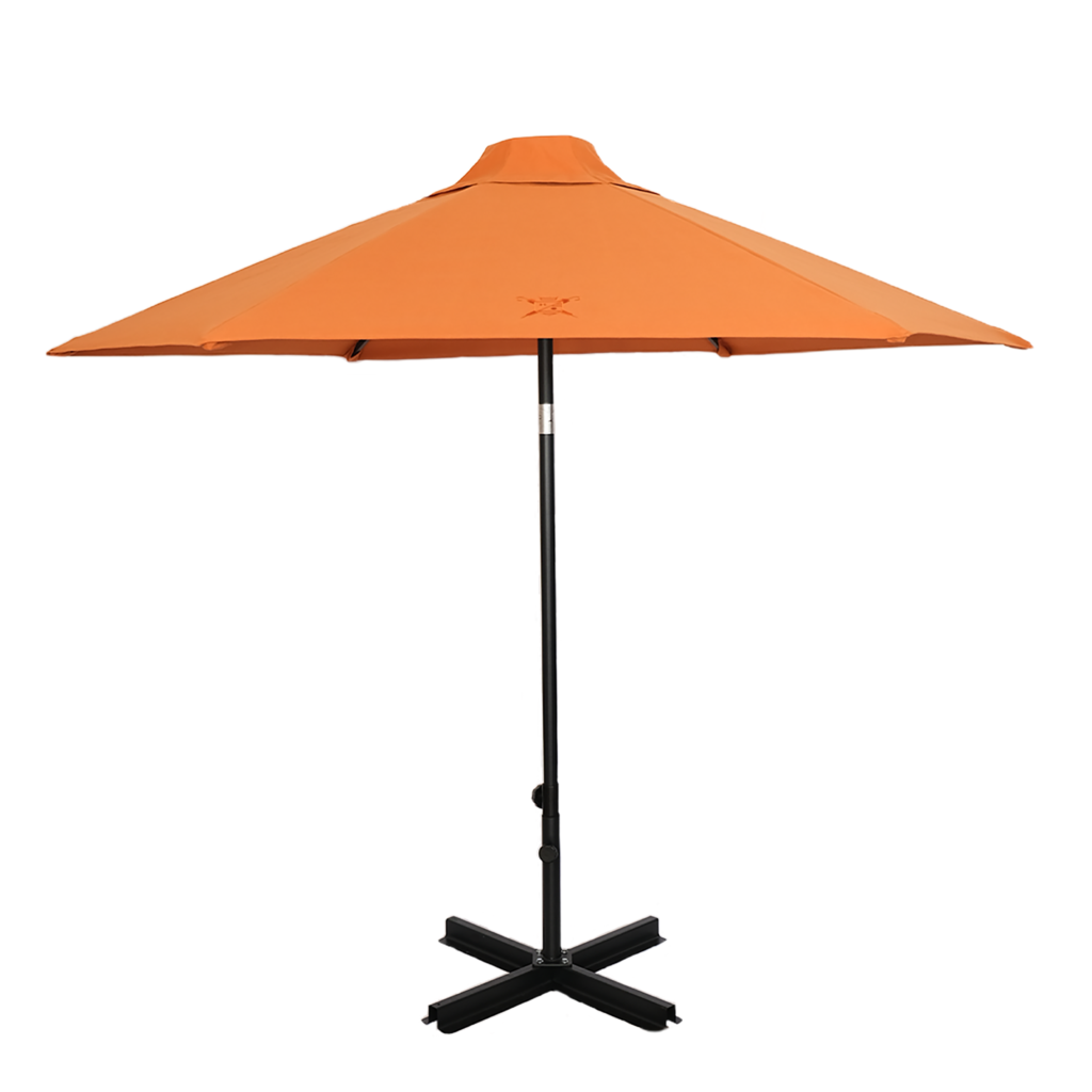 Le Parasol de Cherbourg ouvert couleur Corail