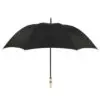 Parapluie de Cherbourg Golf sport noir élégant, haut de gamme et solide