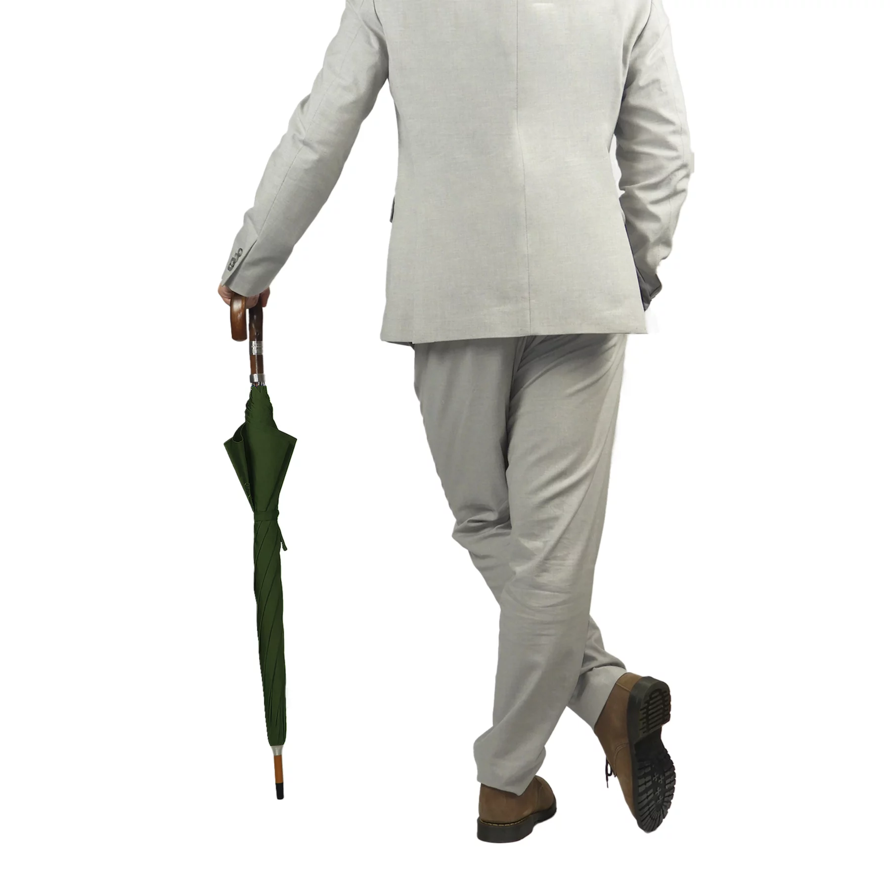 Parapluie Canne Pébroque Kaki