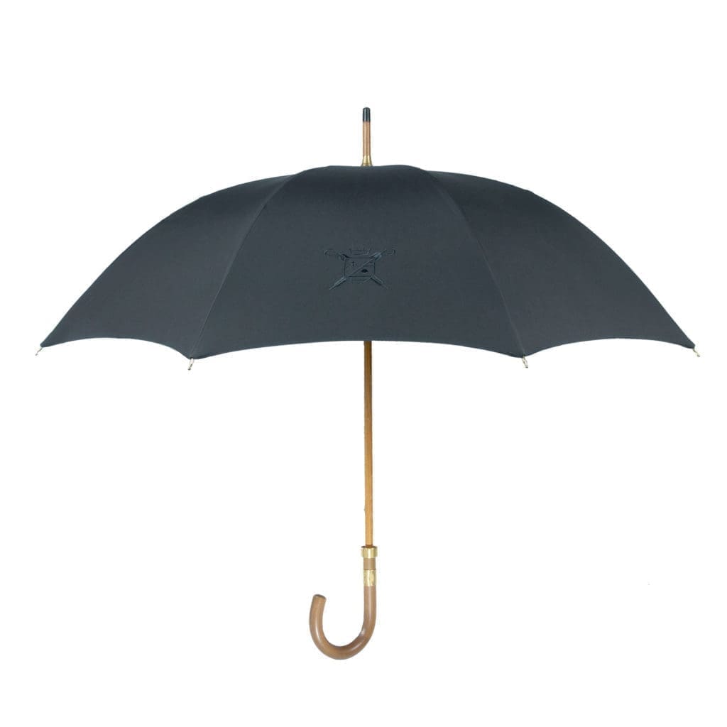 Cherbourg umbrella, Milady anthracite, for an elegant and refined woman