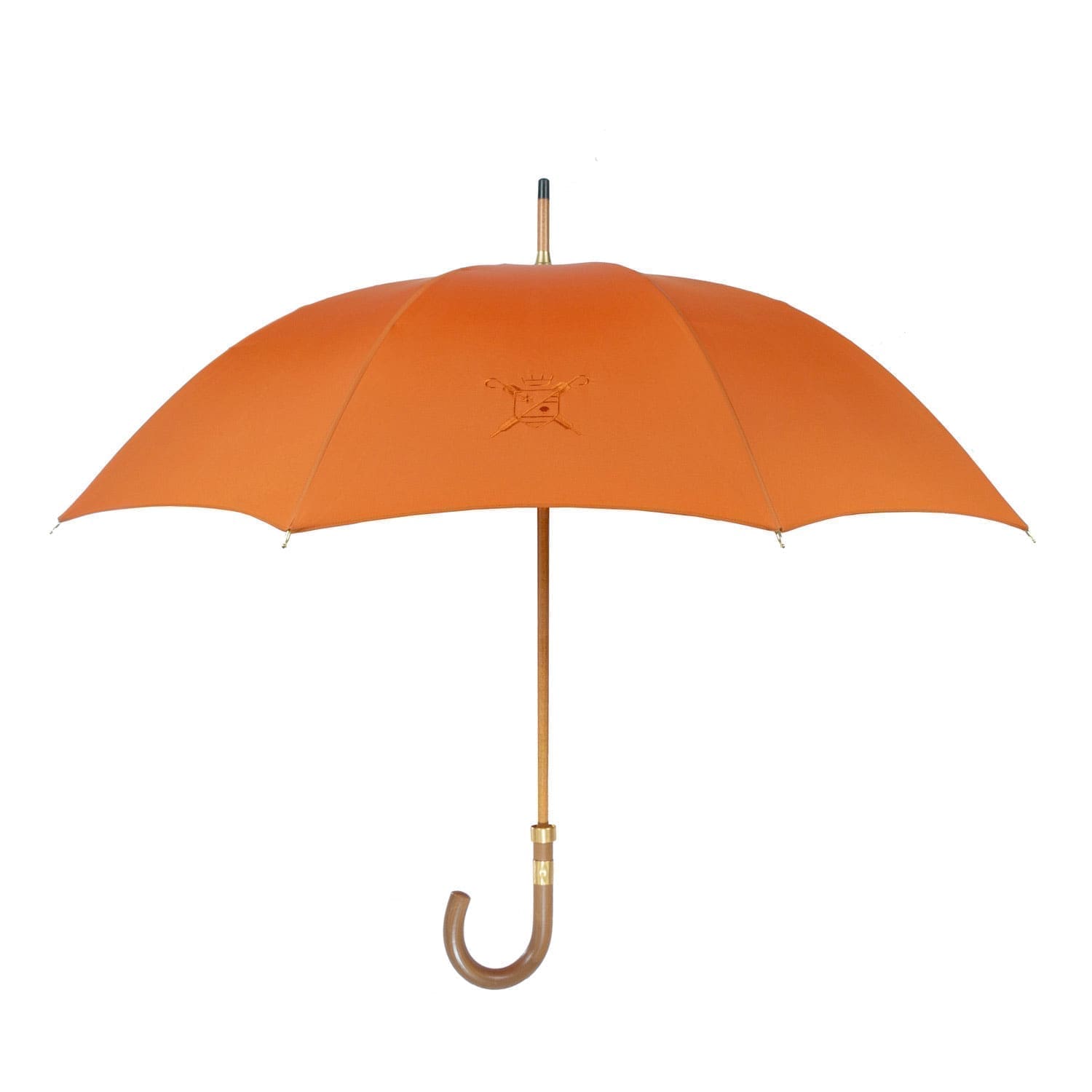 Parapluie de Cherbourg Milady orange pour femme élégante et raffinée