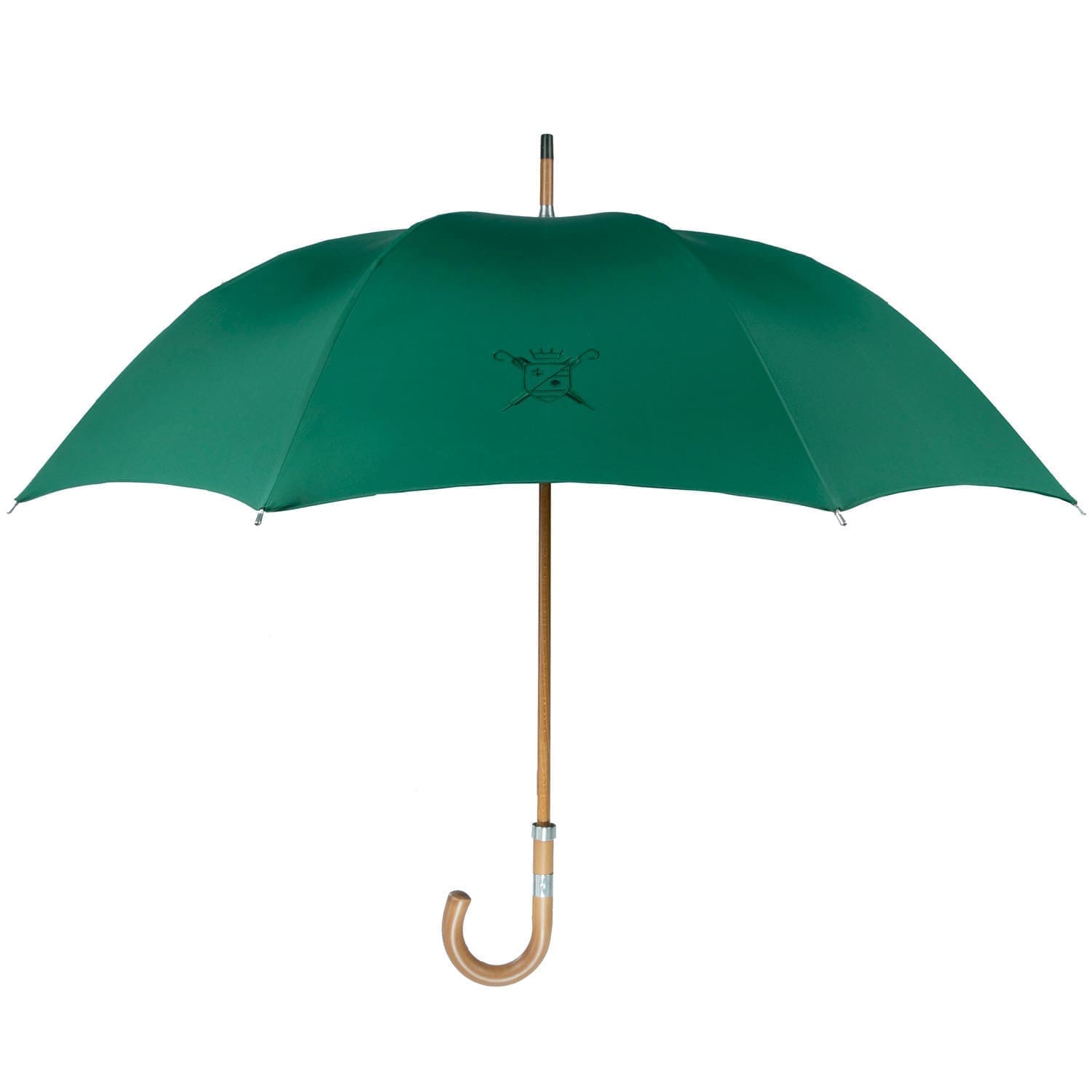 model pebroque open green English curved handle