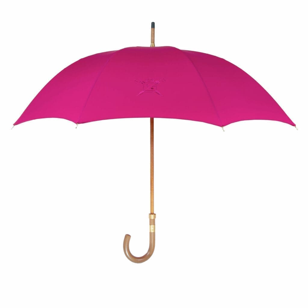 Cherbourg umbrella le milady , fuchsia, reed handle