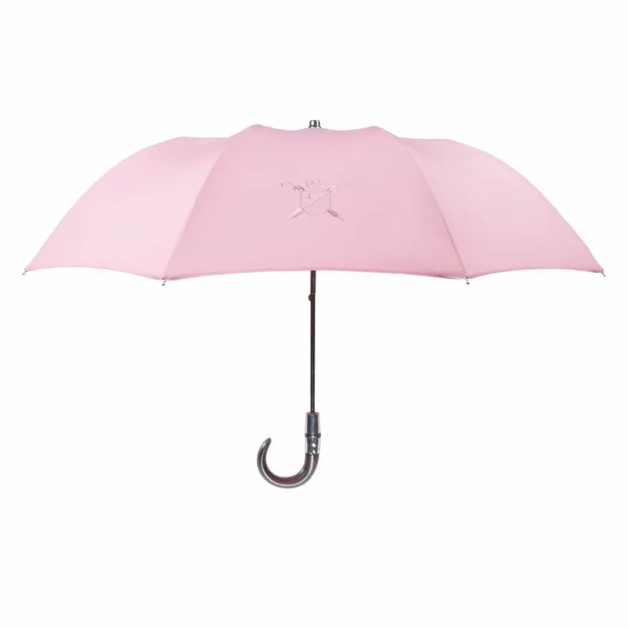 Le Voyageur pink curved handle