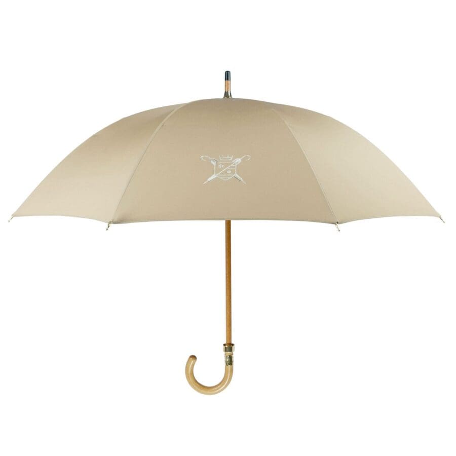 Le Demoiselle open curved handle maple beige