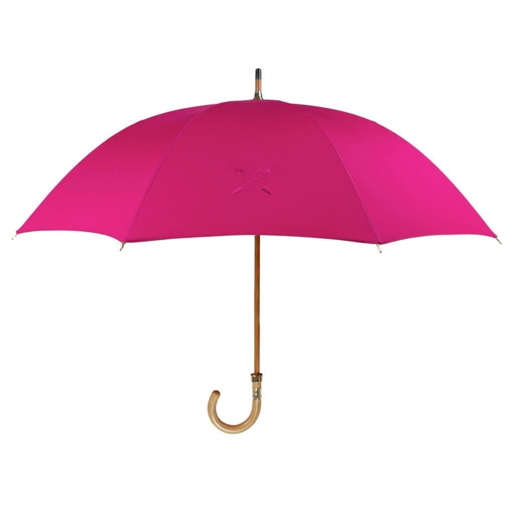 Le Demoiselle open curved handle fuchsia maple