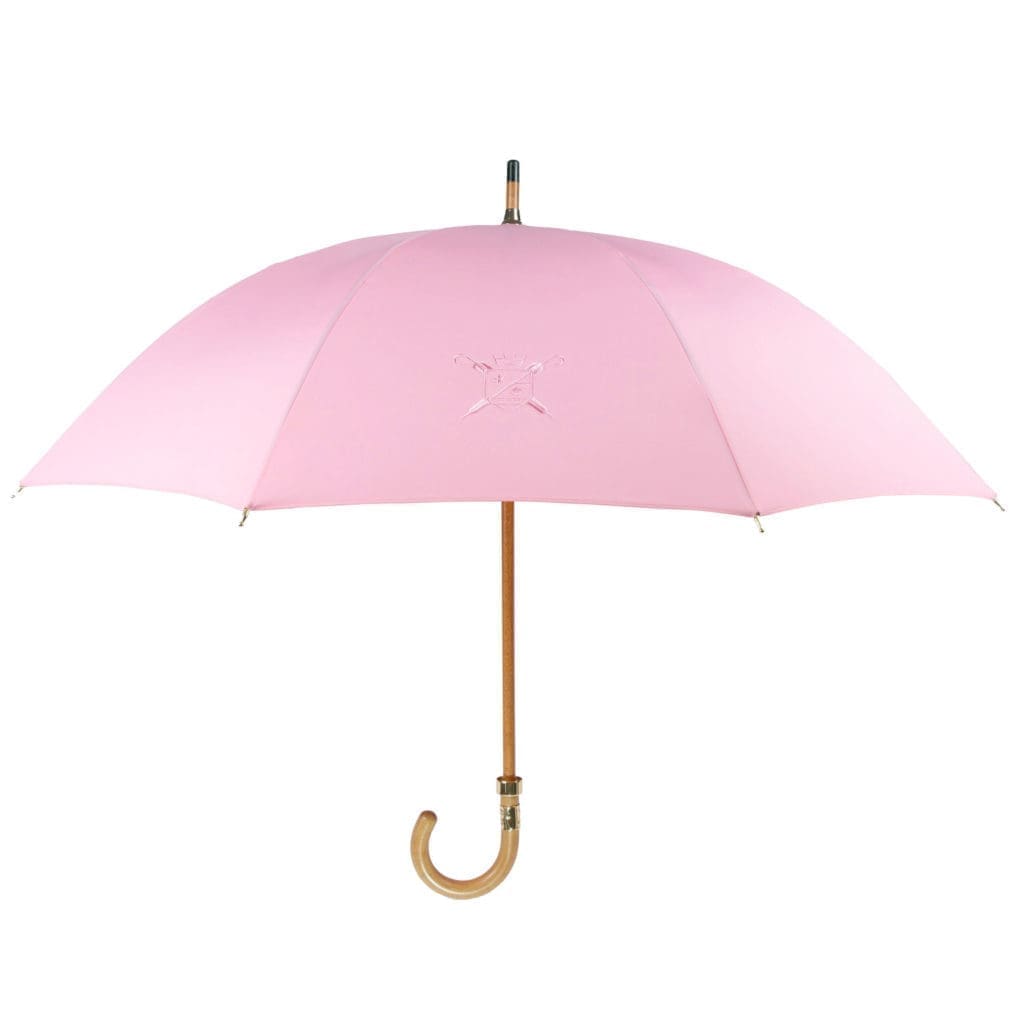 Le Demoiselle open curved handle pink maple