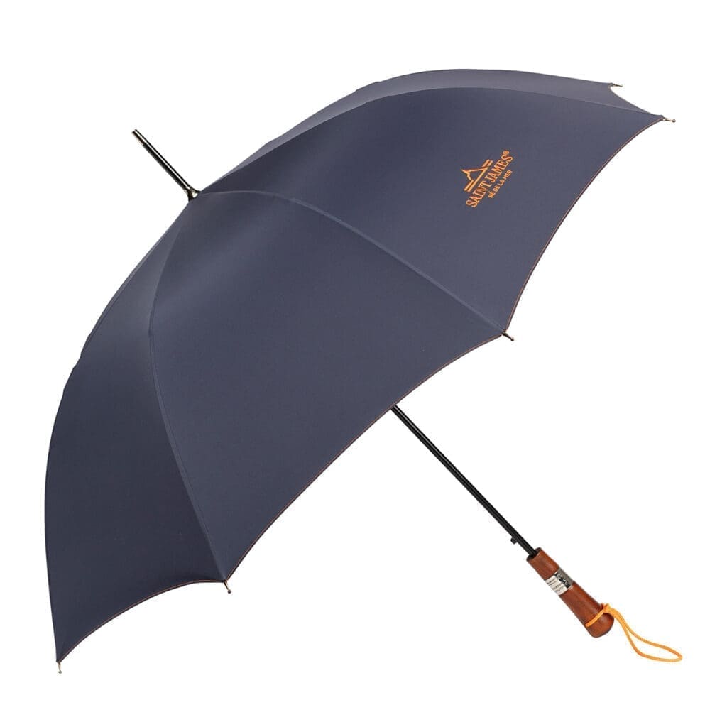 stormproof umbrella, Saint James Marine collaboration, open