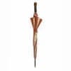 Closed Red Kiplay red stormproof umbrella