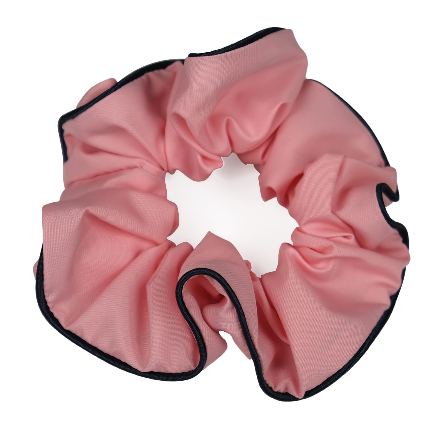 chouchou-upcyclé-rose-Le Parapluie de Cherbourg-Atelier Boivin Paris