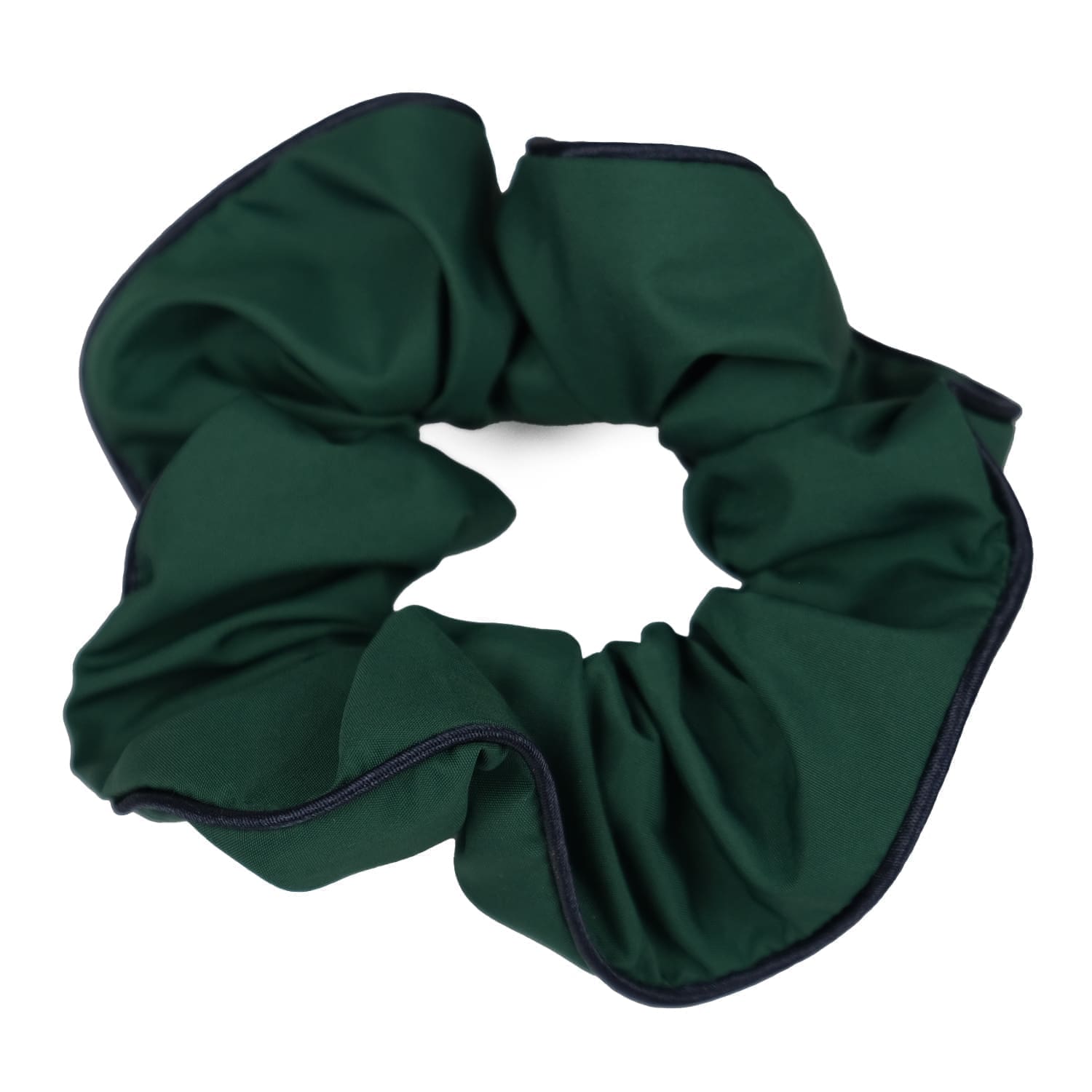 Chouchou upcyclé vert Le Parapluie de Cherbourg en collaboration avec Atelier Boivin Paris