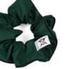 Chouchou upcyclé vert Le Parapluie de Cherbourg en collaboration avec Atelier Boivin Paris