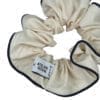 chouchou-upcyclé-ecru-Le Parapluie de Cherbourg-Atelier Boivin Paris