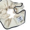 chouchou-upcyclé-ecru-Le Parapluie de Cherbourg-Atelier Boivin Paris