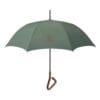 L'intemporel aqua green embroidery and rose gold handle