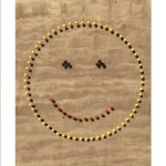 The Smiley in the sand